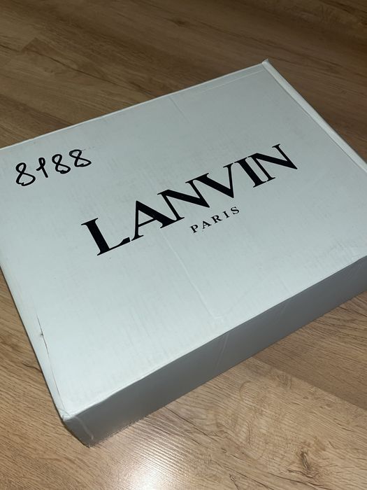 Lanvin Curb White 41 size