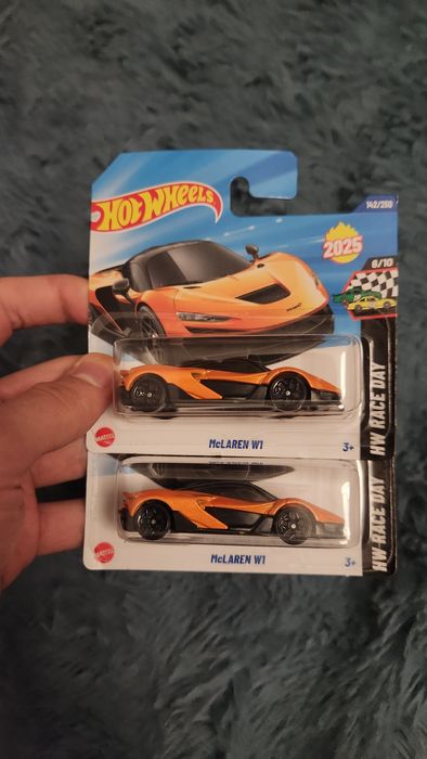 McLaren W1 HotWheels Laranja