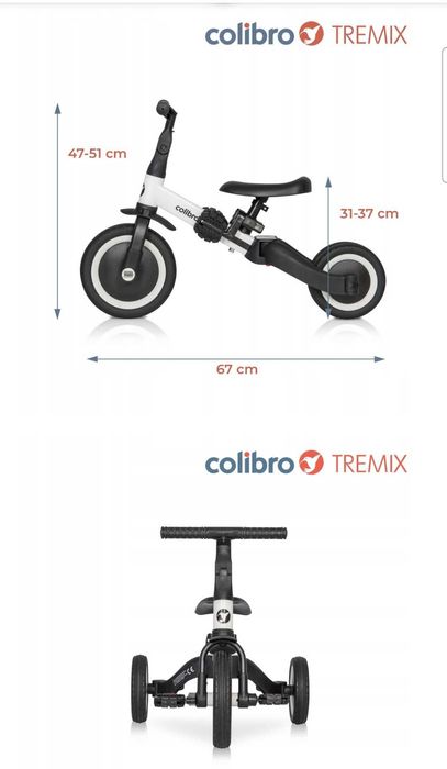 Sprzedam rowerek 4x1 Colibro