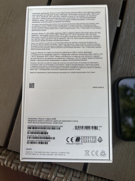 iPhone 11 64GB zablokowany