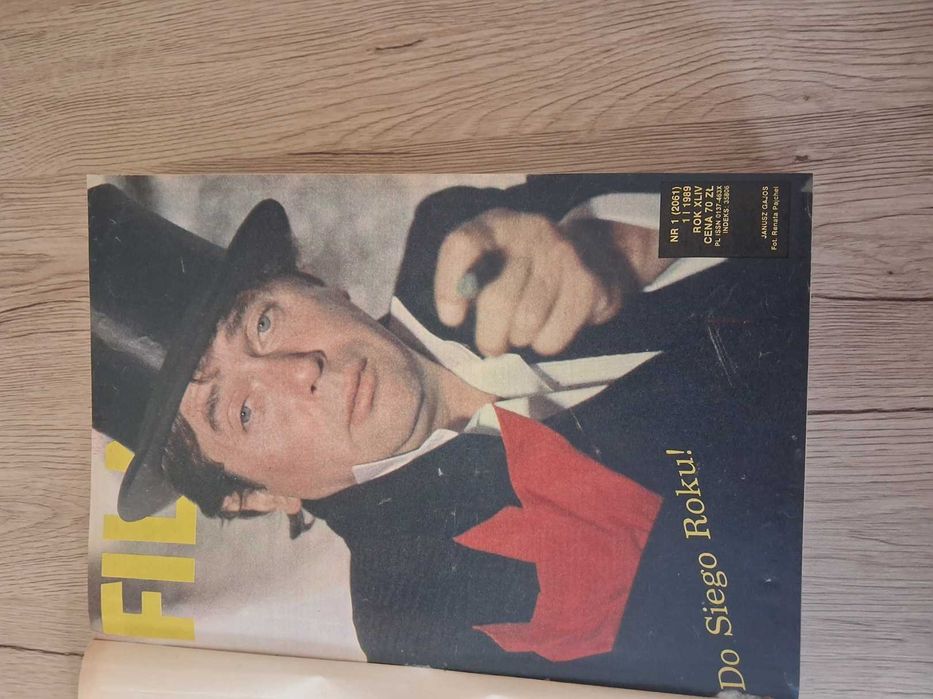 Czasopismo Film 1989 oprawa twarda