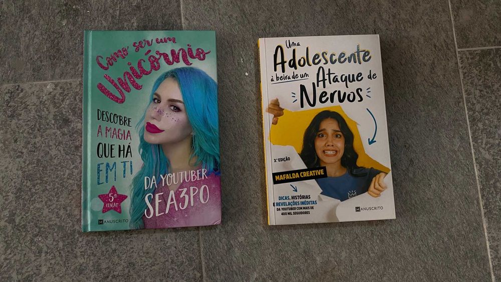Livros juvenis - vários. 5€ / 8€