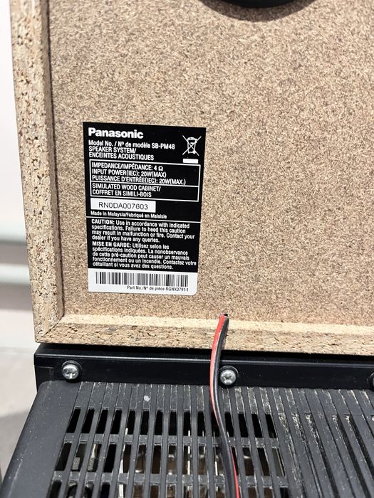 Музичний центр Panasonic SA-PM52 2×20 Вт