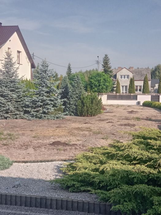 Usługi ogrodnicze,  usługi rębakiem