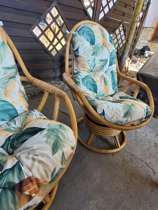 Meble z bambusa ogrodowe super stan