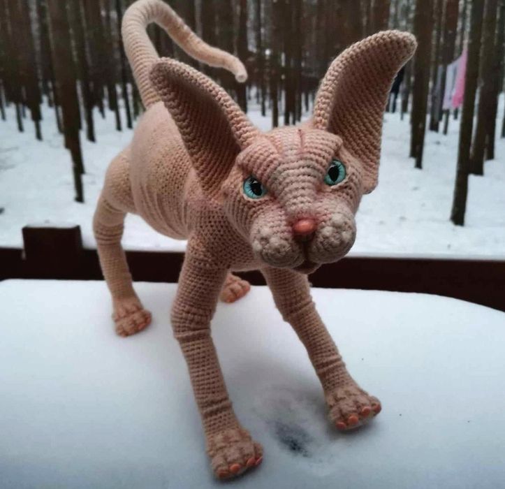 Kot Sfinks hand made