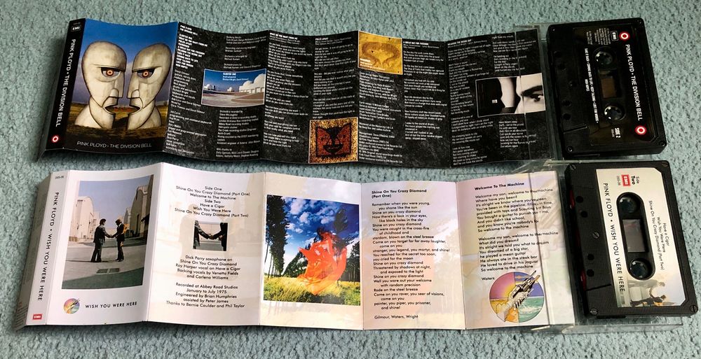 Аудиокассеты Pink Floyd