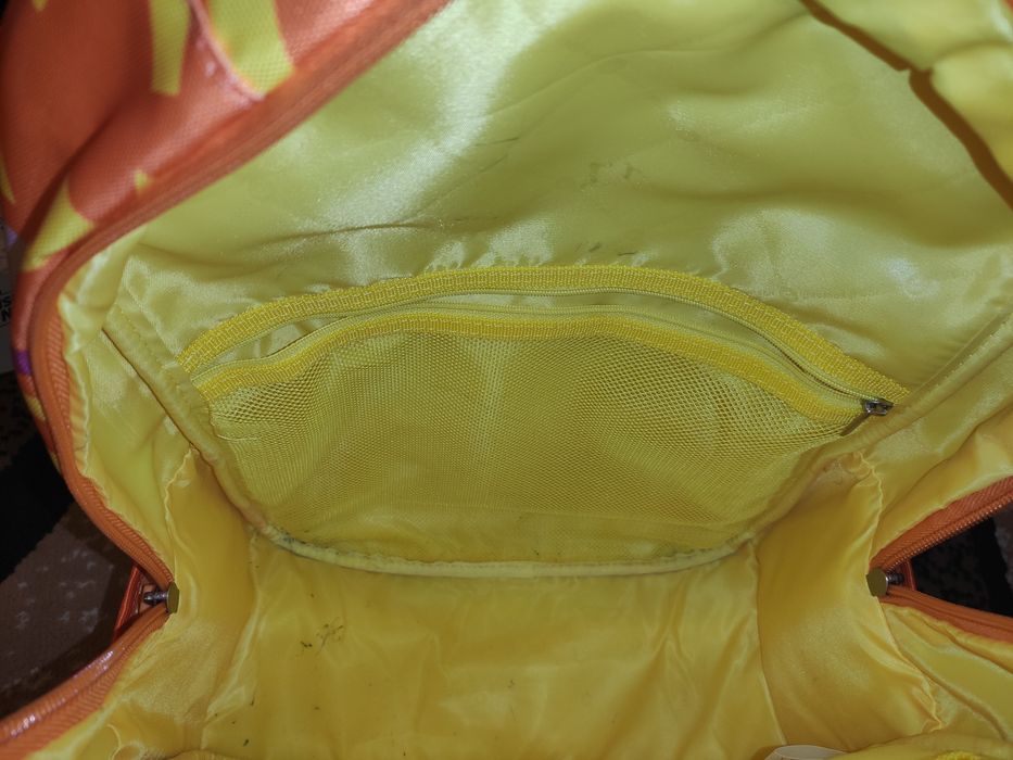 Школьный рюкзак для девочки Upixel Geometry Neverland Оранжевый б/у