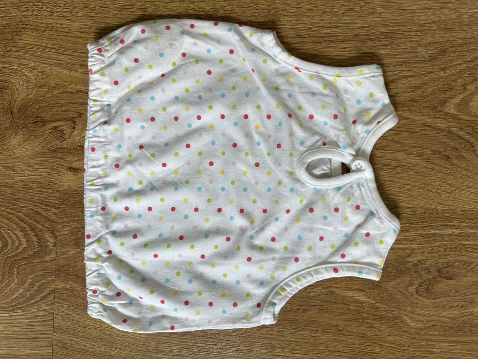Bluzka Bluzeczka dziewczęca w kropki Rozmiar 62 cm