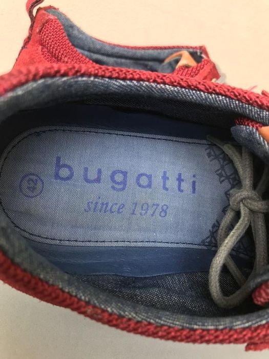 Кросівки ( замша + сітка  ) bugatti since 1978 42р
