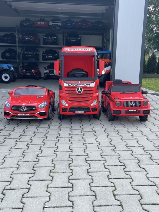 Autka na Akumulator Mercedes SL65 G63 Actros
