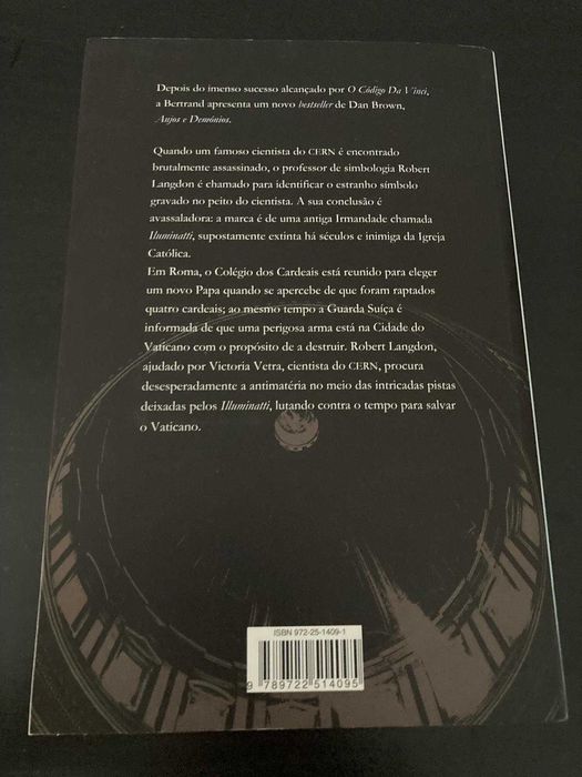 Livro: Anjos e Demónios