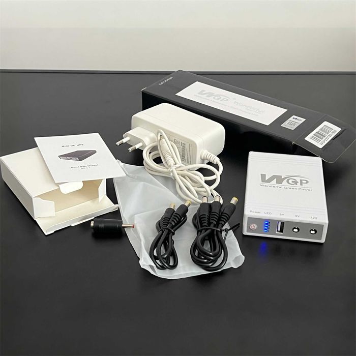 Безперебійник для роутера WGP 10400mah ДБЖ для роутера повербанк для роутера міні упс ибп для роутера ону WIFI