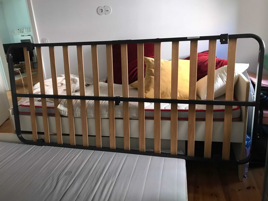 single mattress VADSÖ + bed frame Mindol64585605534977122