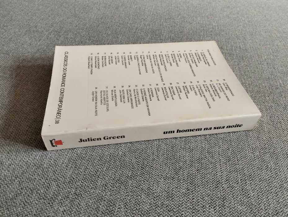 Livro "Um homem na sua noite" de Julien Green