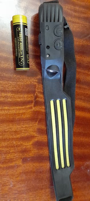 Налобний ліхтарик COB + датчик руху від руки 30 год автоному  4000 mAh