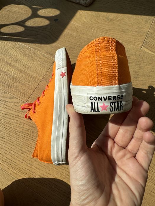 Trampki Converse All Star pomaranczowe, 38