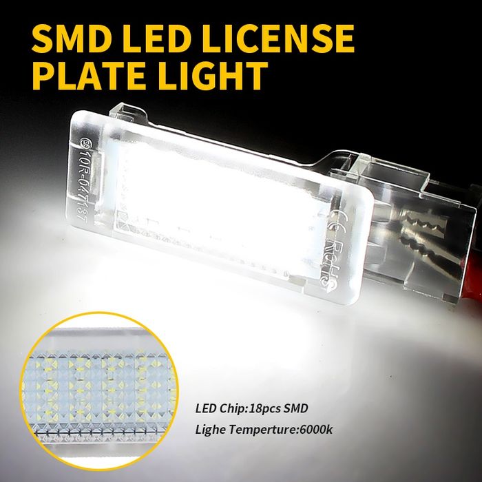Штатная LED подсветка салона ног, дверей и багажника Volkswagen/Skoda