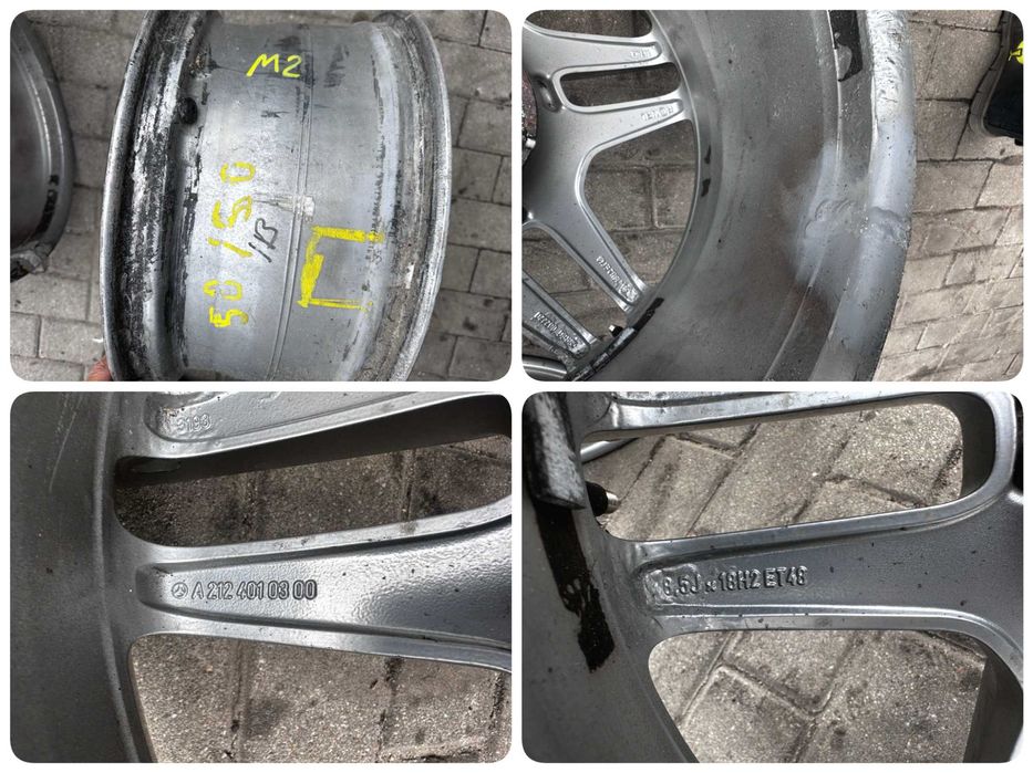 Felga Przód Mercedes AMG 18 E KLASA W212 W207 A212.401.0300 8.5J ET48