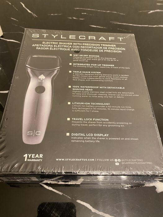 Shawer  golarka bezprzewodowa ACE S|C.