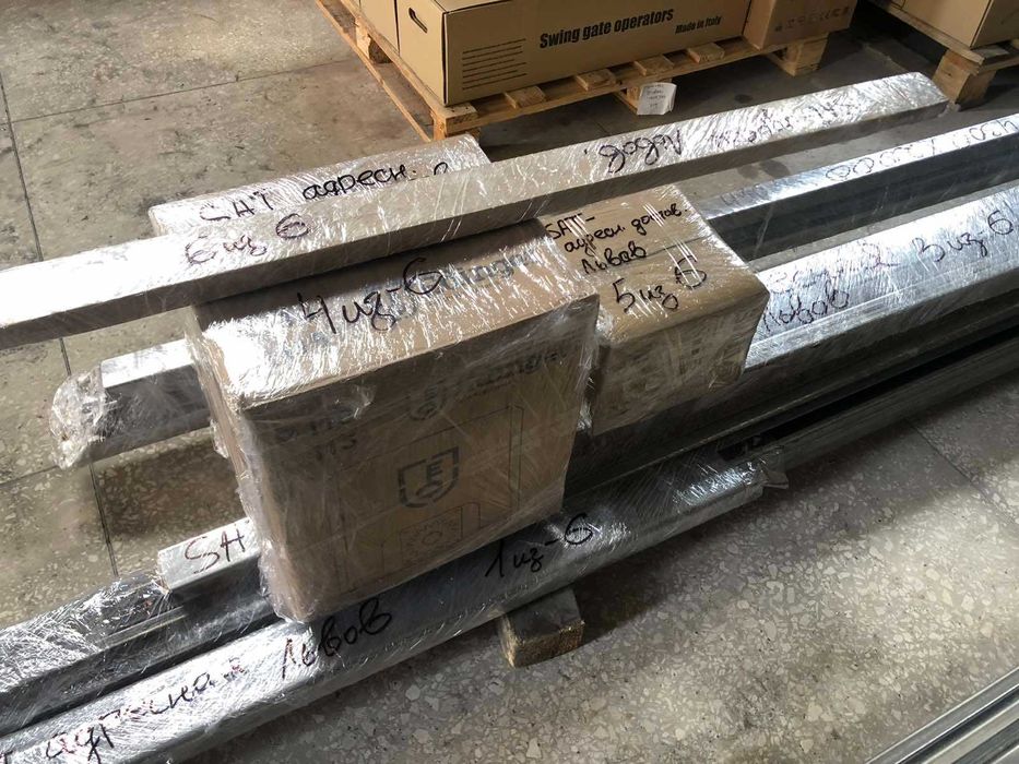 Ворота Свари Сам, Конструктор, Откатные ворота, Каркас откатных ворот