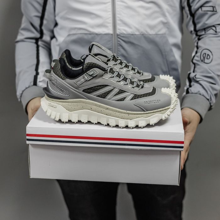 Кросівки Moncler Trailgrip Gore-Tex Grey premium