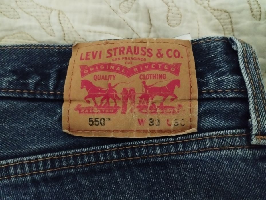 Джинсы Levis 550 W33 L30