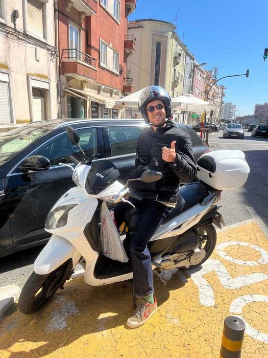 Mota Sym Symphony 125 com Pouquíssima Kilometragem