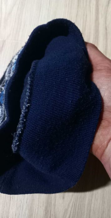 Шапка зимова стильна в гори тепла на флісі