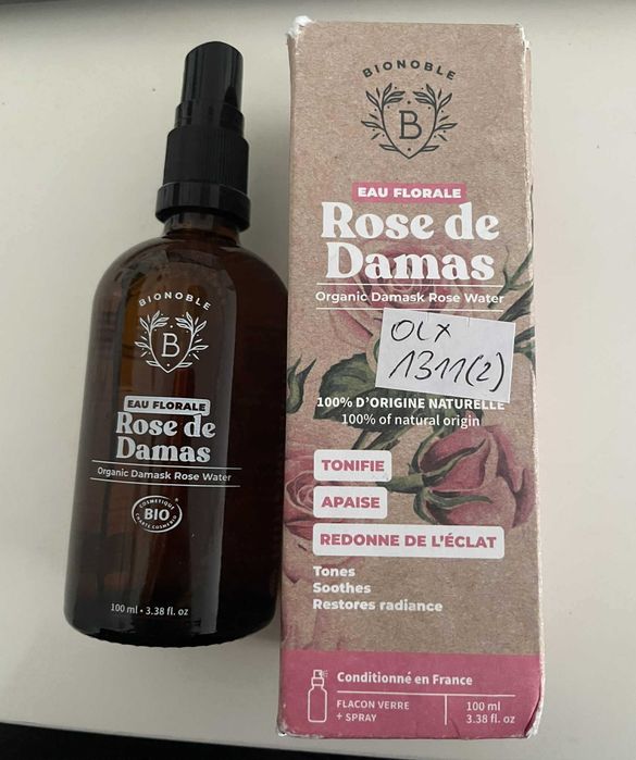 Bionoble Organiczna Woda Różana 100ml 1311(2)