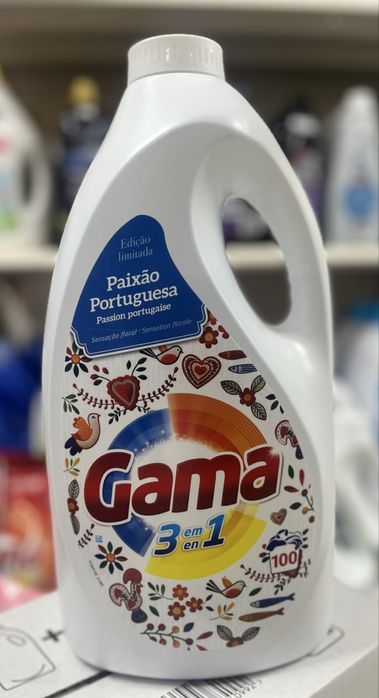 Гама, gama, гель для прання