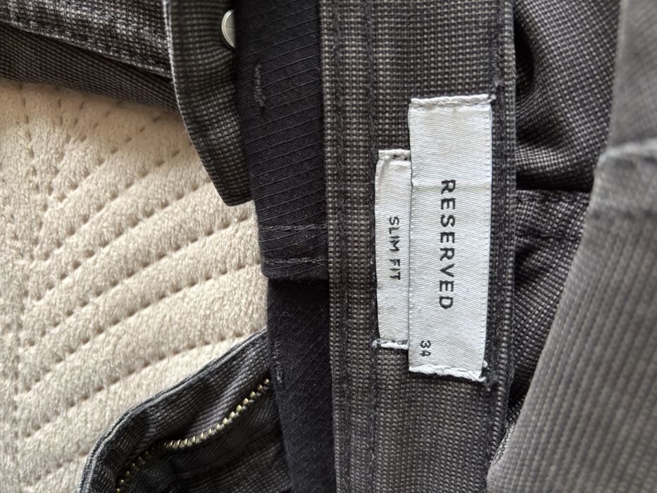 Reserved Spodnie eleganckie XL L