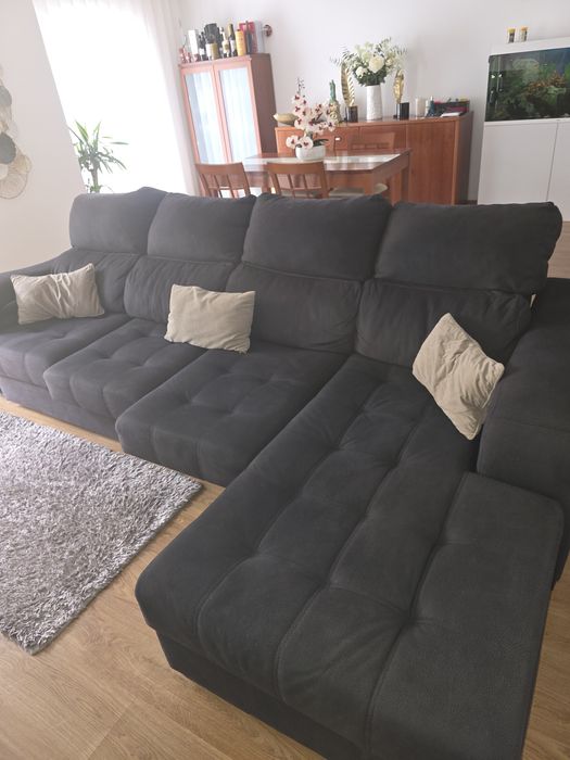 Sofá microfibra lavável