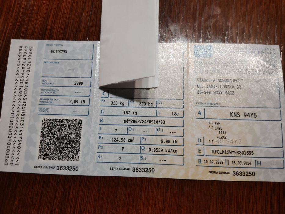 Skuter Sym 125cm3 super stan .