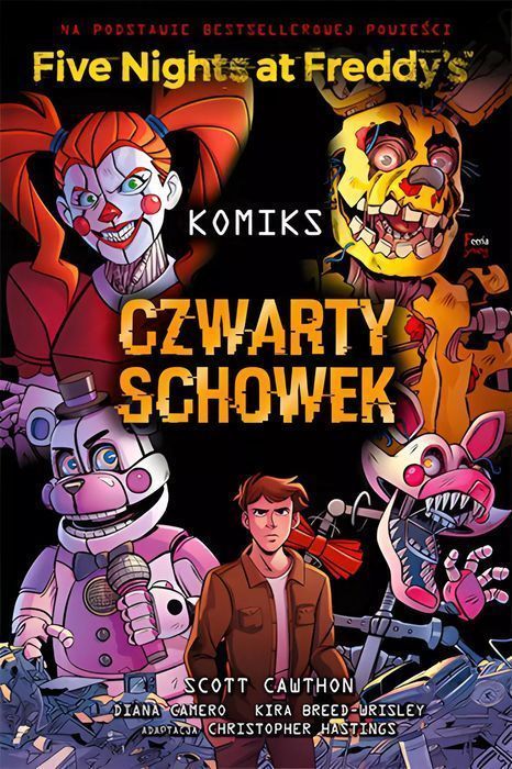 Five Nights At Freddy's. Tom 3. Czwarty schowek. Feeria. Nowy Produkt