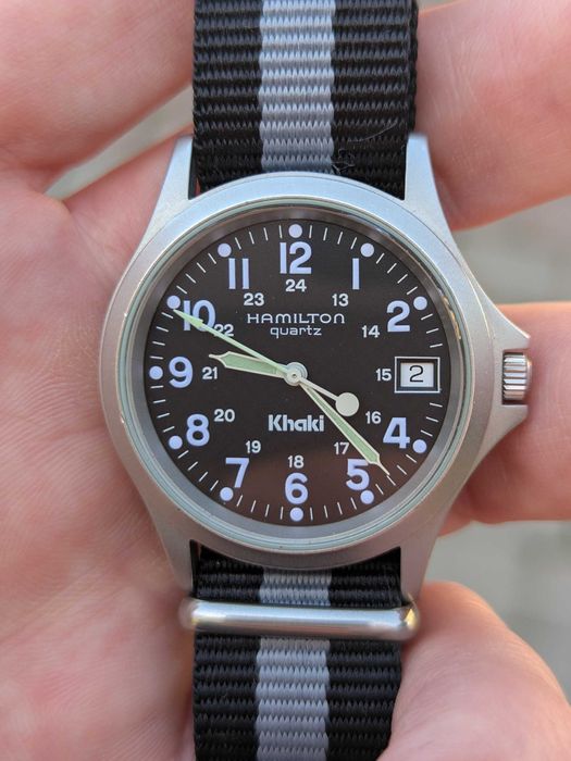 Hamilton khaki field 38mm Quartz H684810