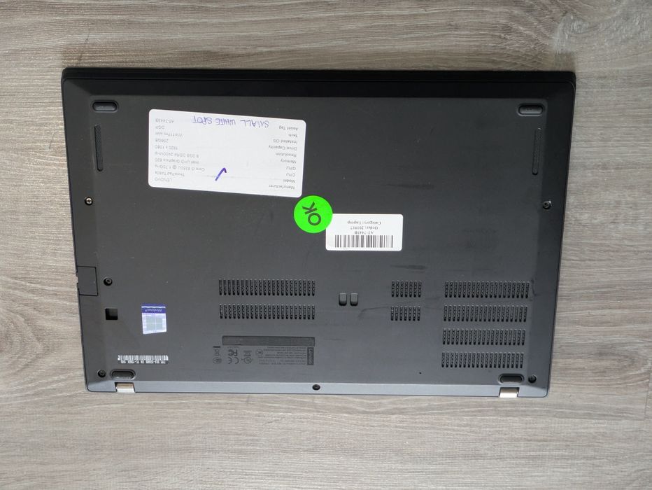 Ноутбук Lenovo t480s i5 8350u 8/256ssd 14.1 Full hd ips