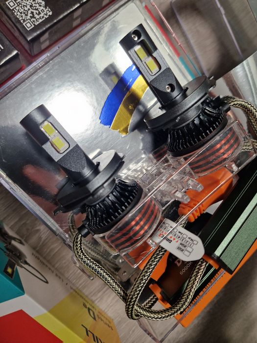 Автомобільні led лампи(h7,h4,h1,d1s,d2s))