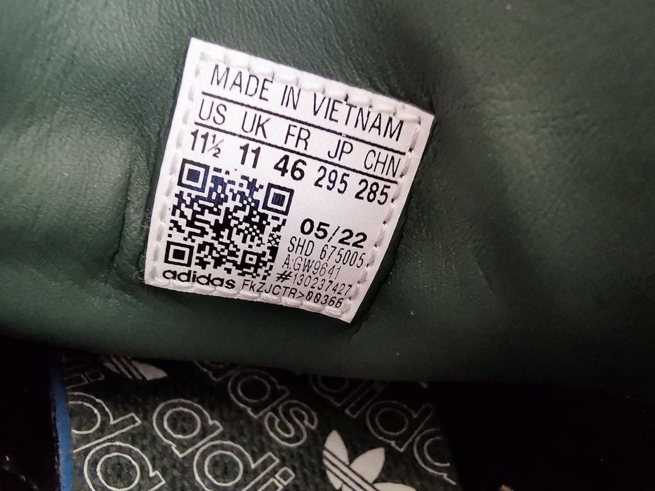 Adidas Hamburg sneakersy buty sportowe 46