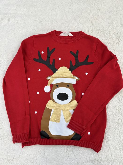 H&M, sweterek, rozm. 134/140