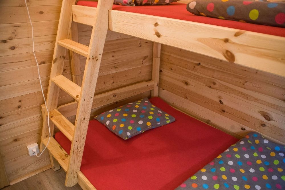 Domki Groszek Sarbinowo Chłopy czteroosobowe domki noclegi nad morzem