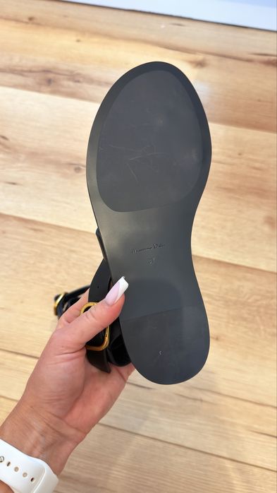 Sandały Massimo Dutti skóra