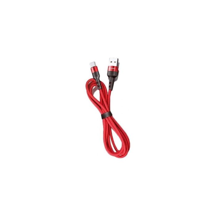 Kabel USB A do USB Typ C USAMS U26 USB-C 1m 3A SJ313TC02 Red
