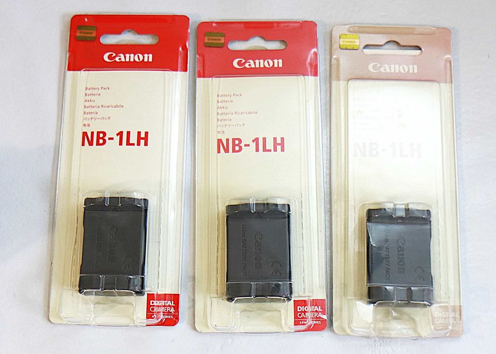 Baterias Canon NB-1LH novas (seladas)