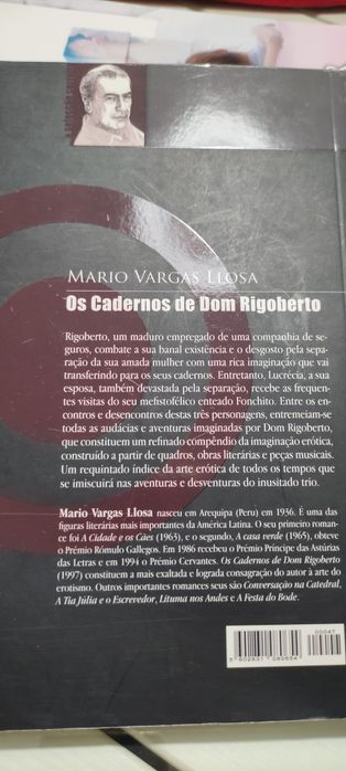 Os cadernos de Dom Rigoberto - Mario Vargas Llosa