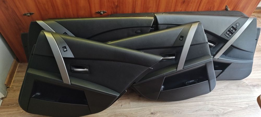Fotele, siedzenia sportsitze BMW e61 przedlift, boczki komplet