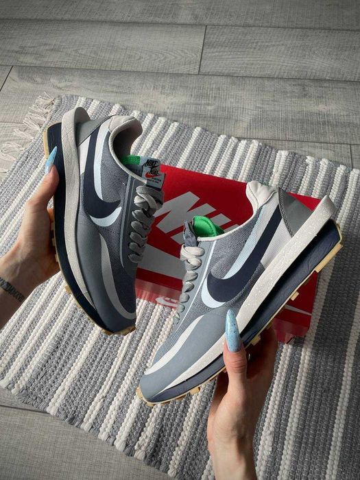 Кросівки Nike LD Waffle Sacai Double Grey premium