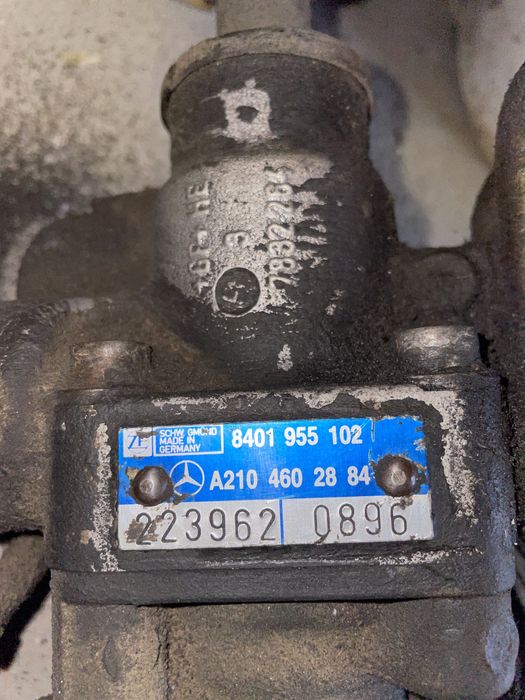 Рулева рейка на Mercedes w210