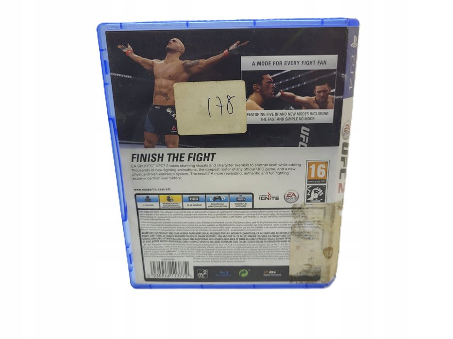 Ufc 2 gra ps4 playstation 4 sportowa walka mma