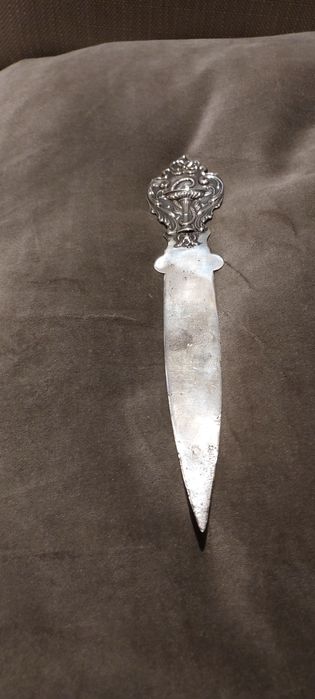 abre cartas em prata marcados